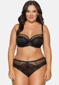 AVA PUELLA SOFT - Kaarituelliset rintaliivit - black