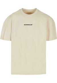 GRAFFITI X HEAVY BOXY - T-shirt con stampa - sand
