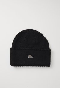 WIDE CUFF BEANIE UNISEX - Čepice - black