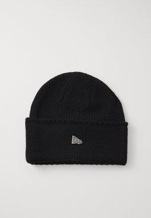 WIDE CUFF BEANIE UNISEX - Kapa - black