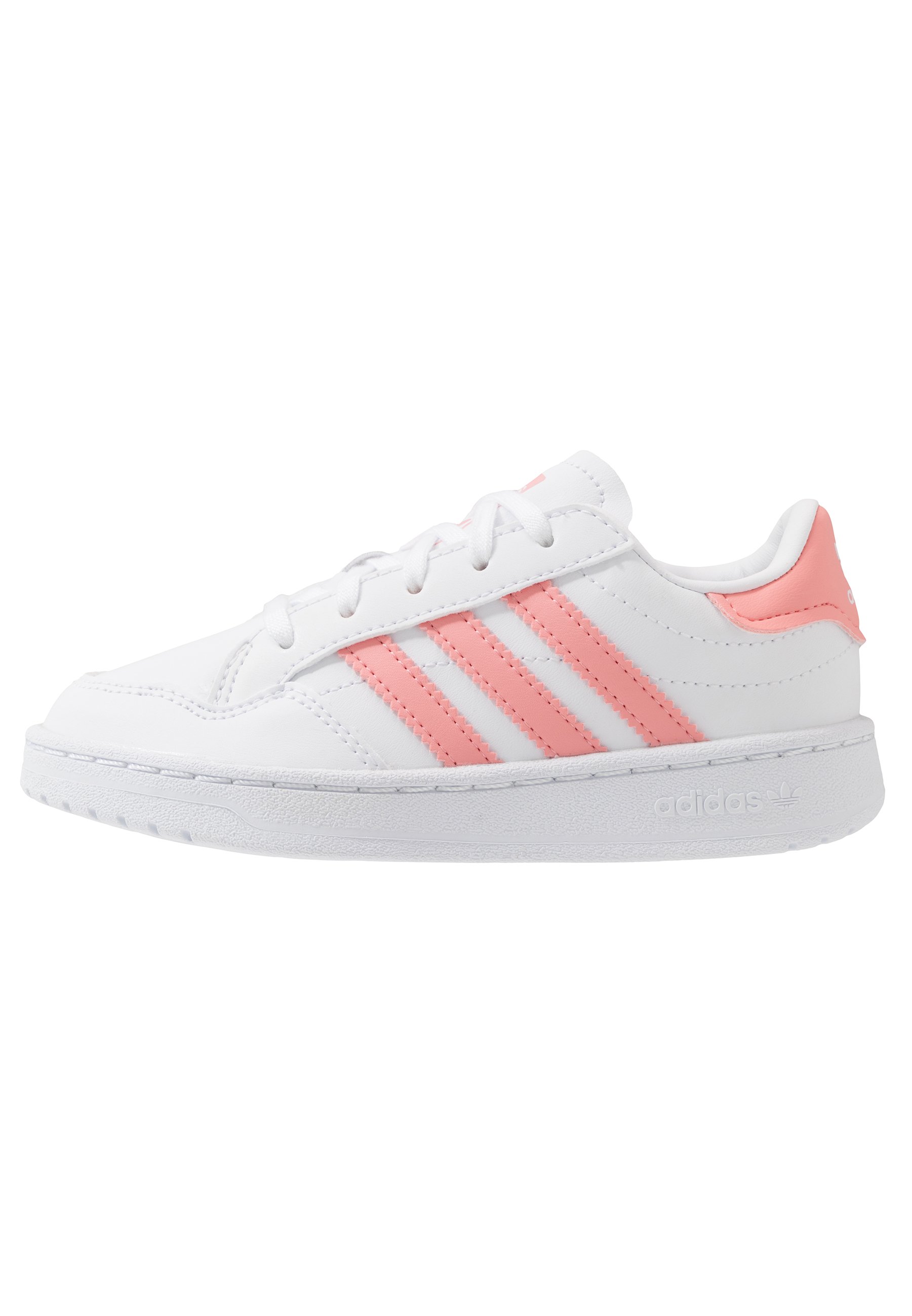 adidas Originals TEAM COURT - Sneakers basse - footwear white/glow  pink/core black/bianco - Zalando.it