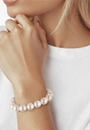 Yokoamii, MUSCHELKERNPERLE  - Náramok - weiß