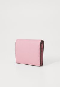 Lauren Ralph Lauren CROSSHATCH LEATHER COMPACT WALLET - Peněženka - rose mauve