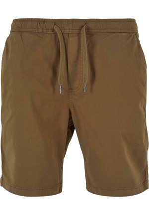 Tracksuit bottoms - darksand