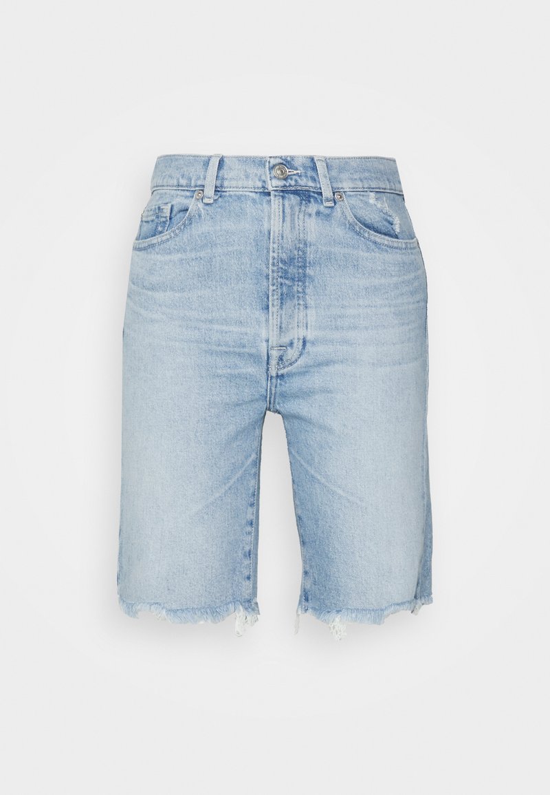 7 For All Mankind Jeansshort lichtblauw 7 For All Mankind Jeansshort lichtblauw