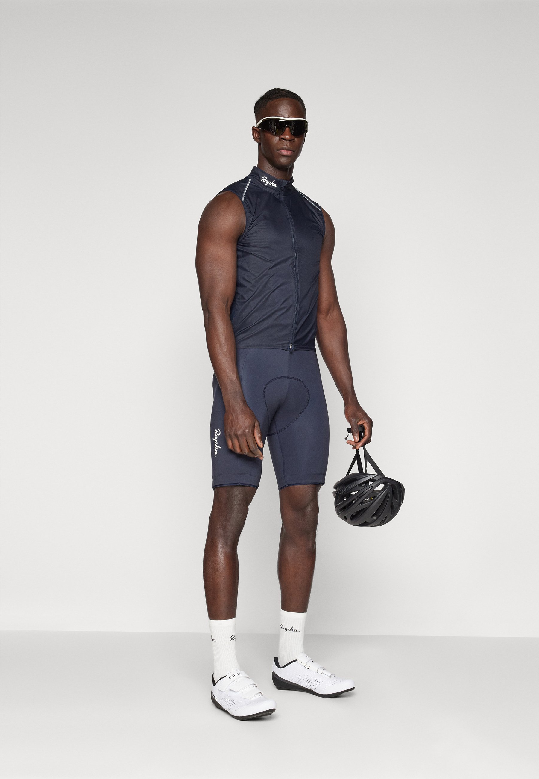 Rapha MENS BREVET CARGO BIB SHORTS - Bib shorts - dark navy/white