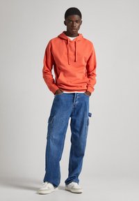 Pepe Jeans JOE - Jersey con capucha - burnt orange