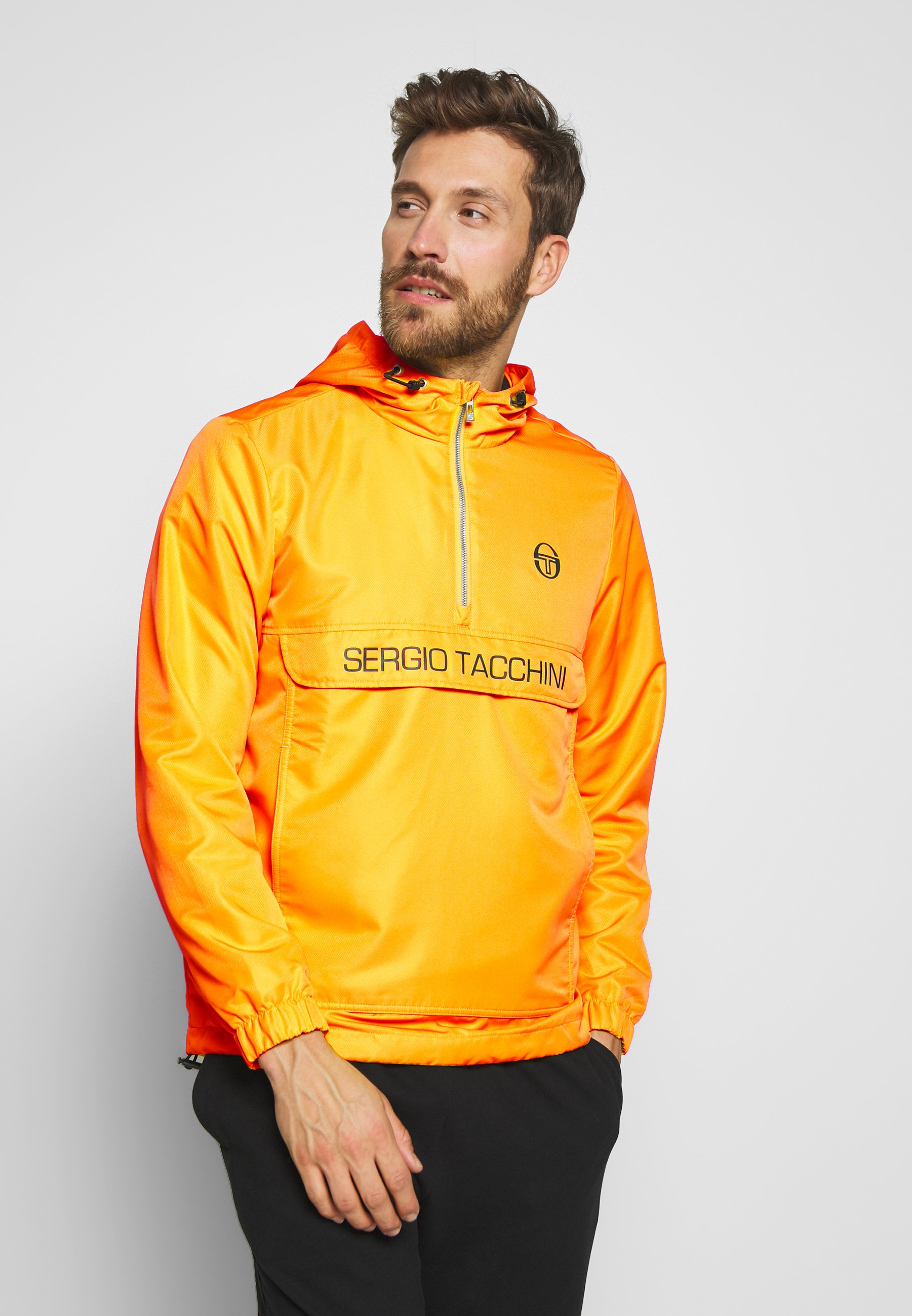 sergio tacchini CINTO Lett jakke saffron yellownavy sergio tacchini CINTO Lett jakke navywhite Zalando.no