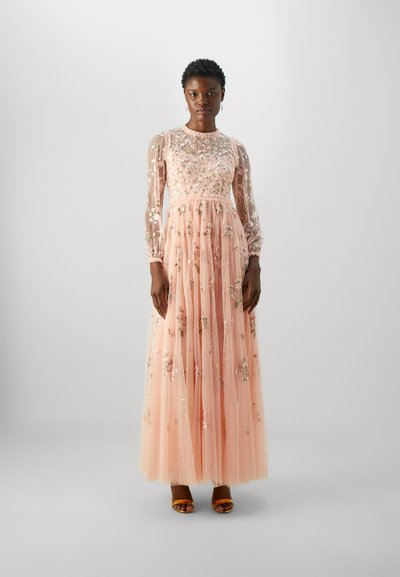 Needle & Thread POSY ROUND NECK GOWN - Svečana odjeća - faded coral