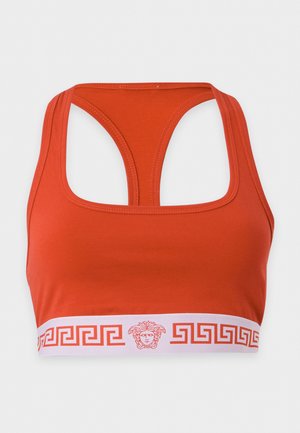 Versace, Спортен сутиен - rosso/bianco