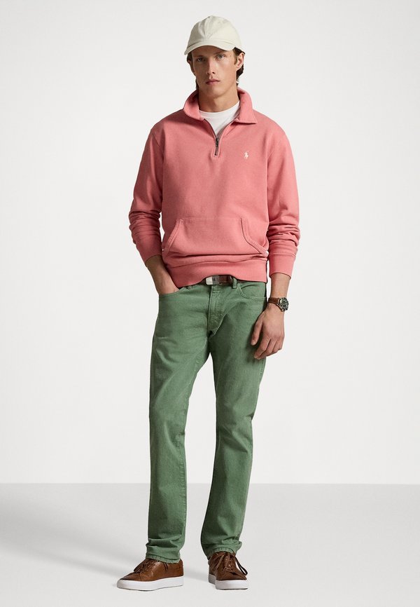 LOOPBACK FLEECE QUARTER ZIP SWEATSHIRT - Sweatshirt - desert rose4