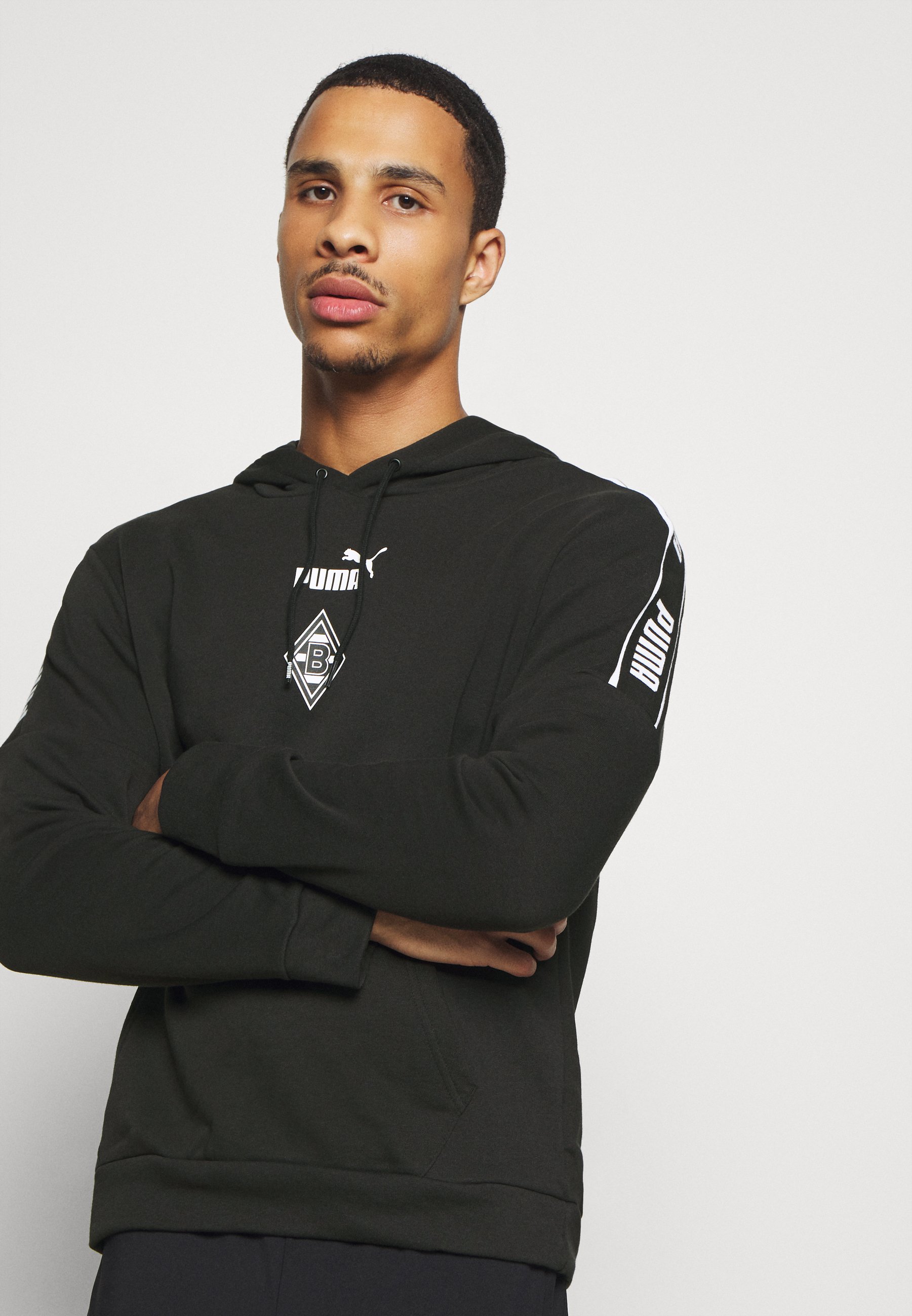 mens black puma jumper