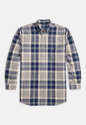 PLAID BRUSHED OXFORD SHIRT - Skjorter - navy