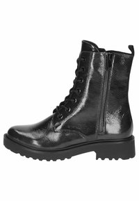 Caprice Stivaletti con plateau - black naplak