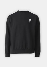 KARL LAGERFELD CREW NECK - Sportinis megztinis - black