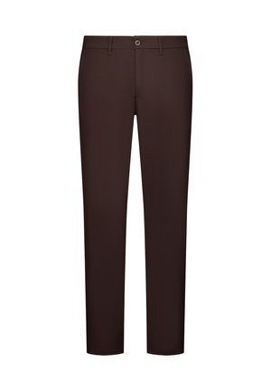 NO EXCESS, PANTS CHINO 4-WAY STRETCH SEDOC - Chino - earth