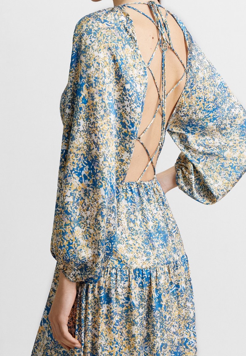 Maje Maxi dress - light blue - (Pre-owned) - Zalando