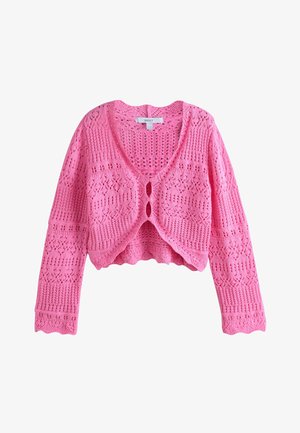 Next, Kardigan - fluro pink