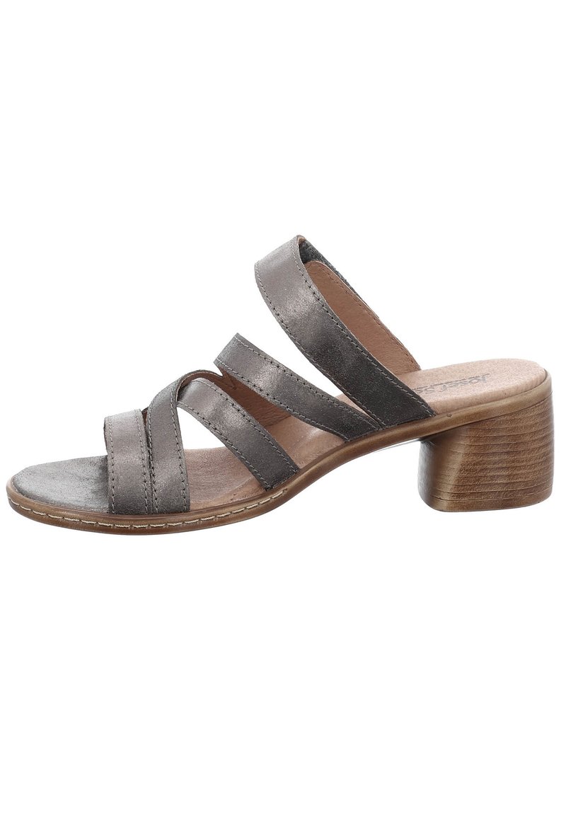 Josef Seibel JUNA  - Heeled mules - anthrazit