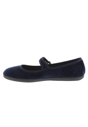Victoria Shoes ODA HEBILLA - Ankle strap ballet pumps - marino