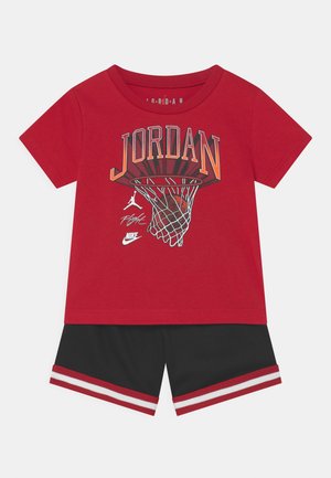 JORDAN HOOP SET UNISEX - T-shirt con stampa - black