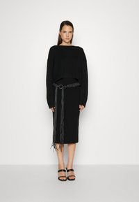 DRYKORN LUDIMI - Bleistiftrock - black