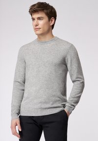 ROY ROBSON Strickpullover - grau