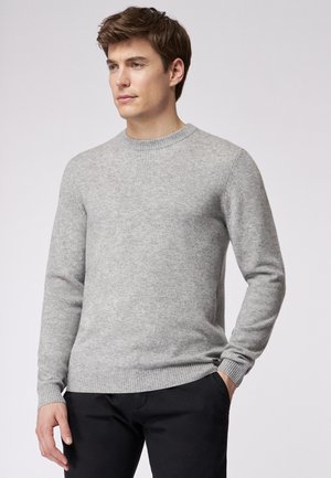 Strickpullover - grau