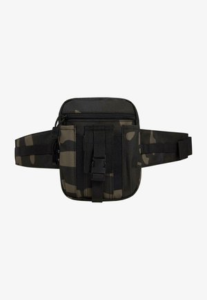 Camo torba biodrowa wykonana z trwałego materiału; posiada zasuwaną główną komorę, regulowany pasek oraz wiele przednich pętli do zaczepienia.