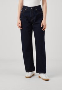 HUGO GETARA B - Wide leg - navy