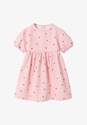 Vertbaudet, Denim dress - rosa