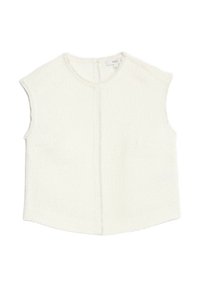 SLEEVELESS BOUCLE - T-shirts basic - ivory
