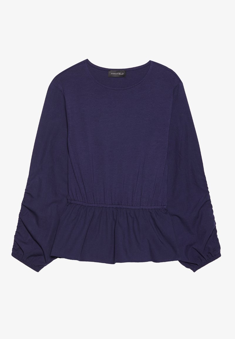 Anna Field Longsleeve donkerblauw
