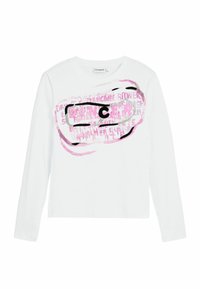 Bluză cu mânecă lungă - white