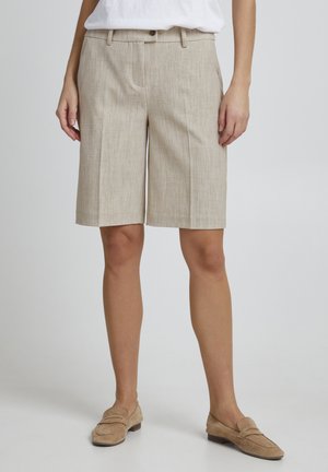 FRFAMIRA - Shortsit - oxford tan melange