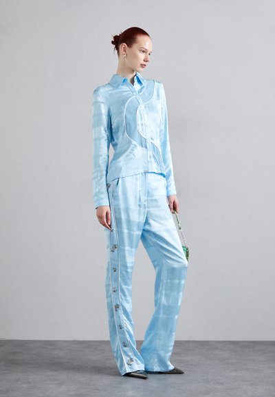 Ahluwalia EMBELLISHED TROUSER - Housut - blue