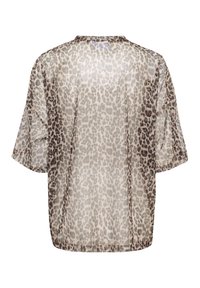 Saint Tropez LOREENSZ - Majica kratkih rukava s printom - black reg leo