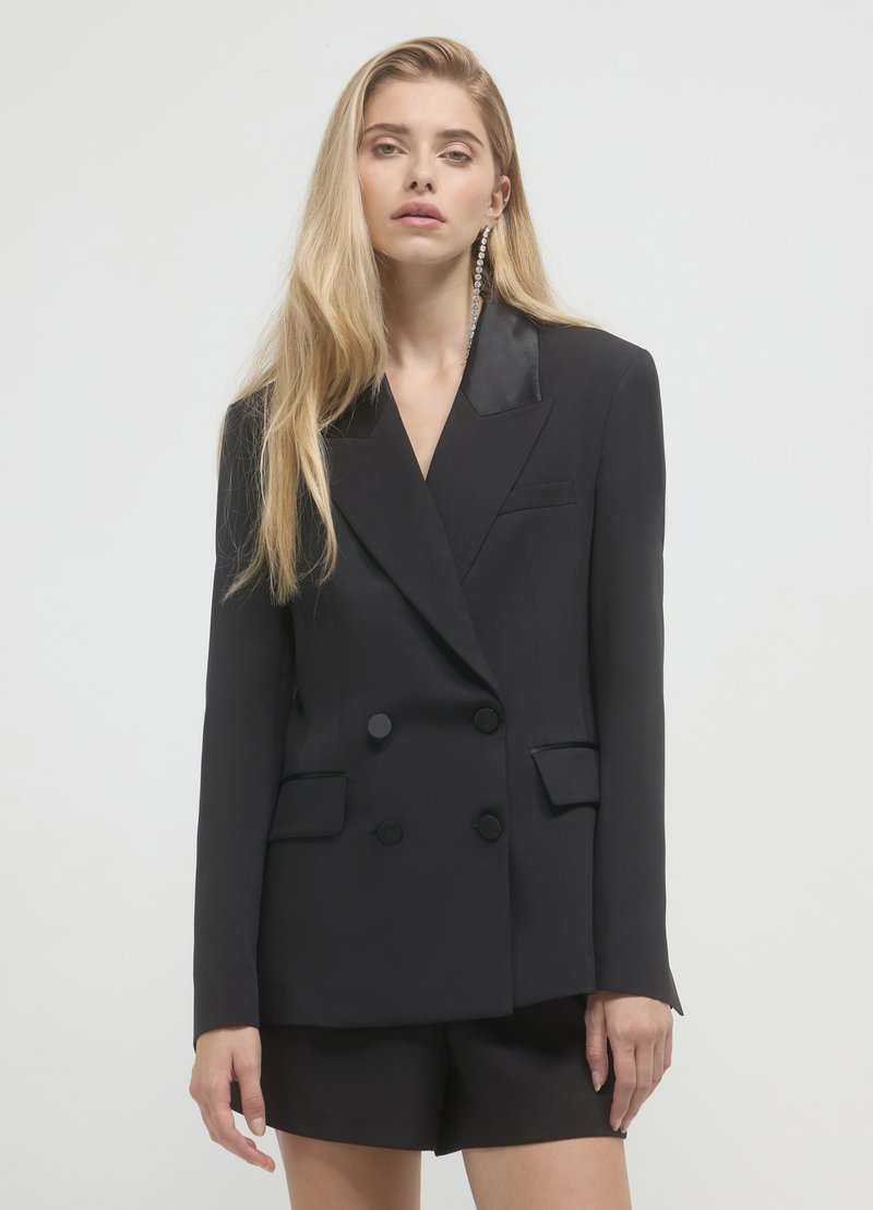 Calliope DOUBLE BOUTONNAGE - Blazer - noir