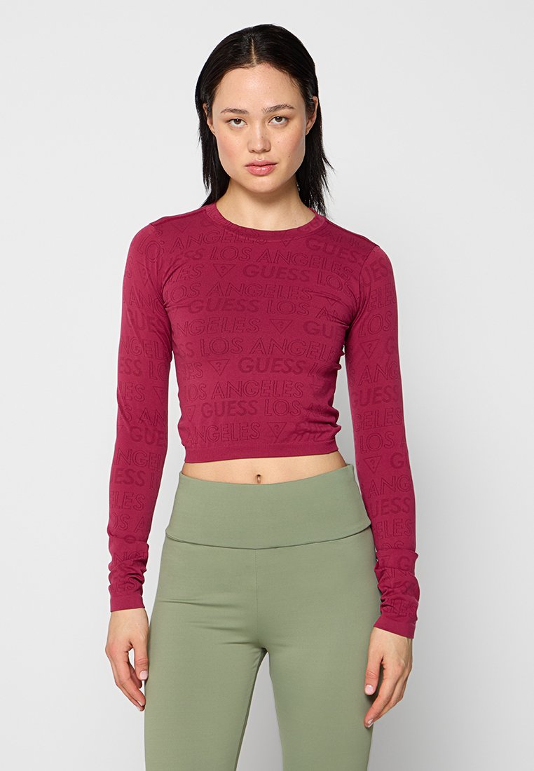 Guess Longsleeve bordeauxrood