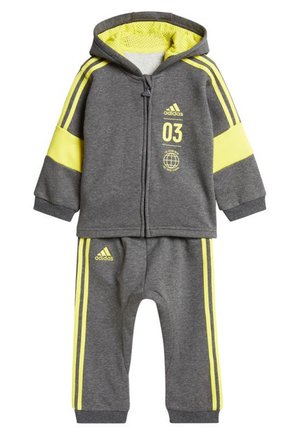 adidas Performance, FLEECE JOGGER SET - Giacca da running - grey