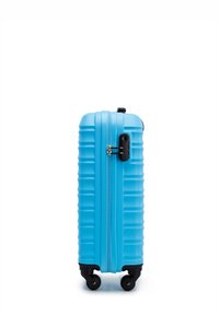 WITTCHEN SMALL SUITCASE WITH LUGGAGE TAG FROM ABS - Valise à roulettes - blue
