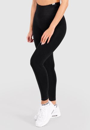 Smilodox AMAZE PRO SCRUNCH HIGH WAIST SEAMLESS - Κολάν - schwarz