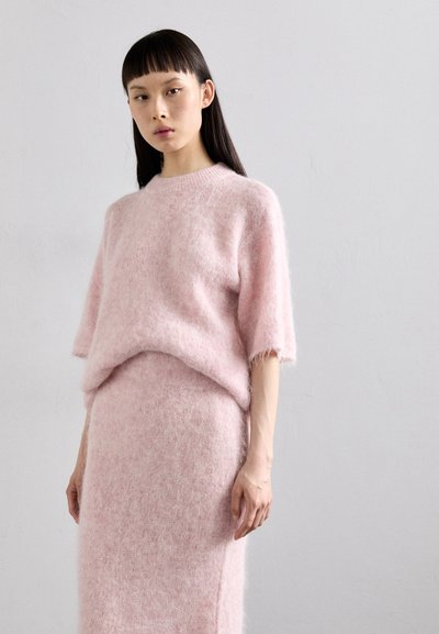 Holzweiler FLUFFY SKIRT - Jupe longue - pink