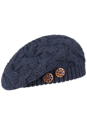 Lierys MIT KNÖPFEN - Beanie - dunkelblau