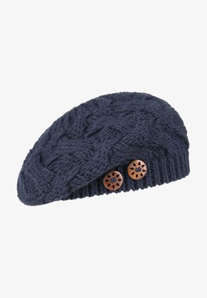 Lierys MIT KNÖPFEN - Beanie - dunkelblau