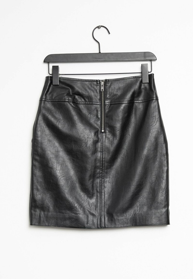 Pepe Jeans Falda cuero - black/negro - (Segunda mano) - Zalando.es