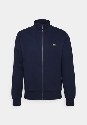 Felpa con zip - dark blue