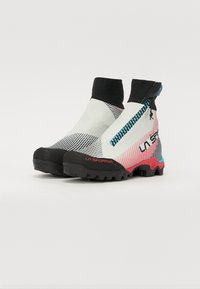 La Sportiva AEQUILIBRIUM SPEED - Mountain shoes - white/hibiscus