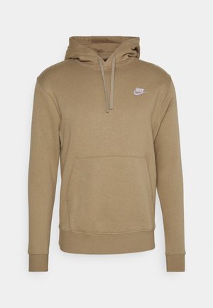 CLUB HOODIE - Sudadera - khaki/khaki/(white)