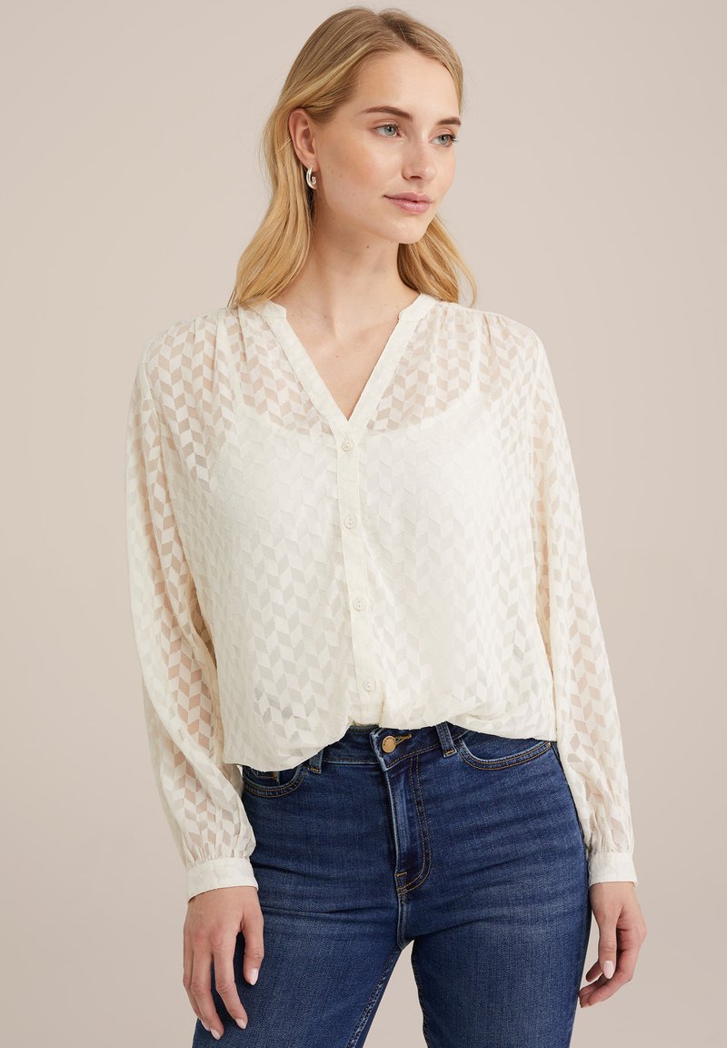 WE Fashion Bluse - white